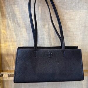 Tory Burch Thea Satchel Black Brand New!